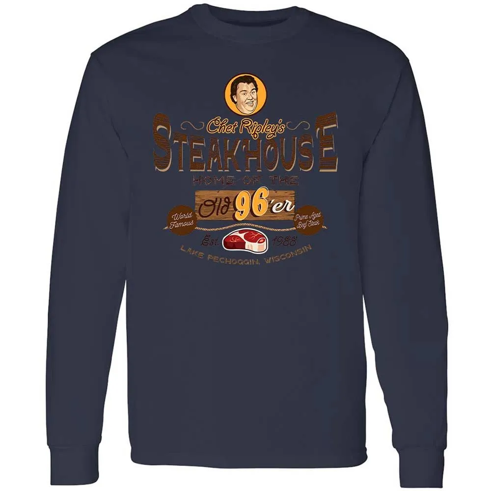Long Sleeve T-Shirt - 8N3JBEYT - Navy - 13