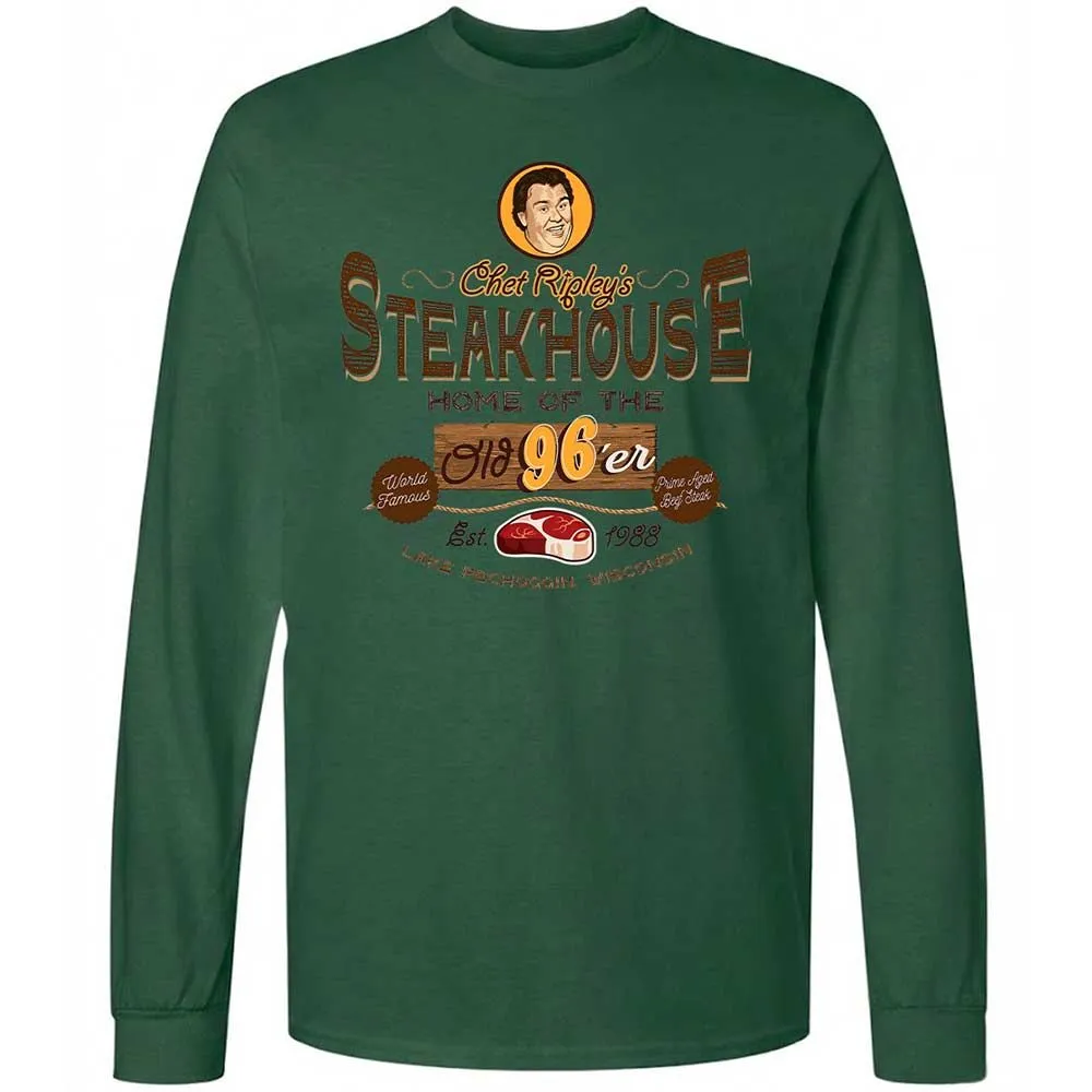 Long Sleeve T-Shirt - 8N3JBEYT - Forest Green - 14