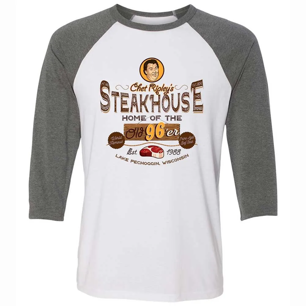 Unisex 3/4 Baseball Tee - 18MFWTJE - White/Deep Heather - 11