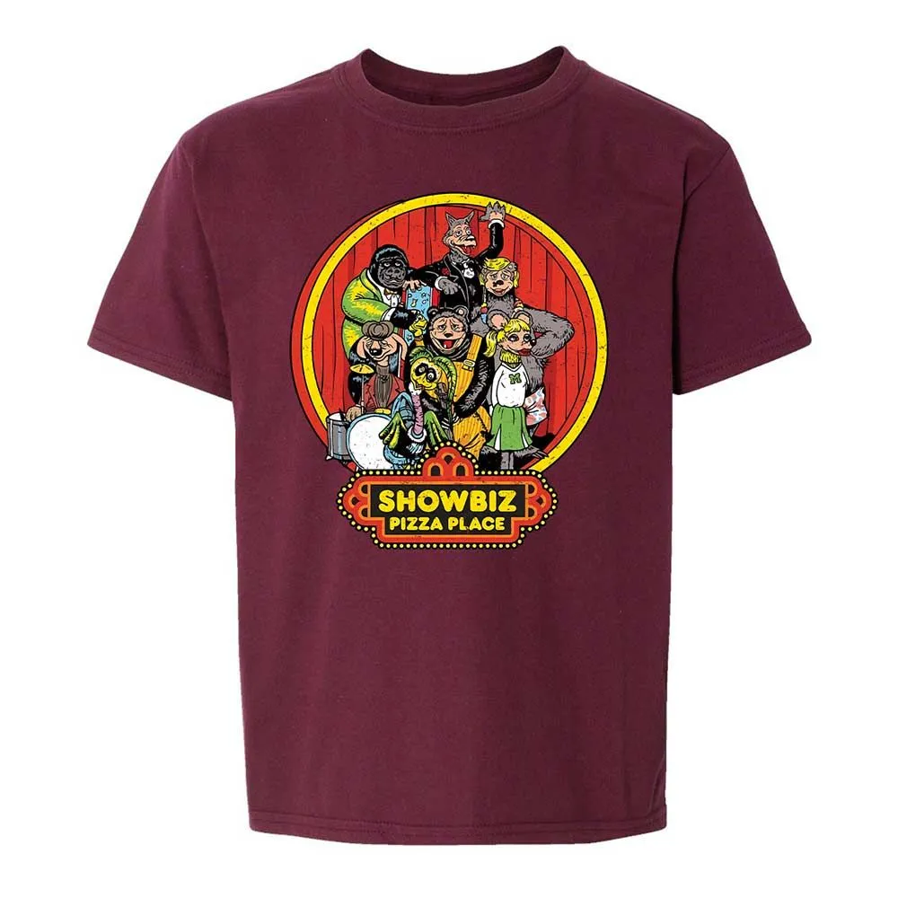 Kids T-Shirt - WNCL7FH6 - Maroon - 14