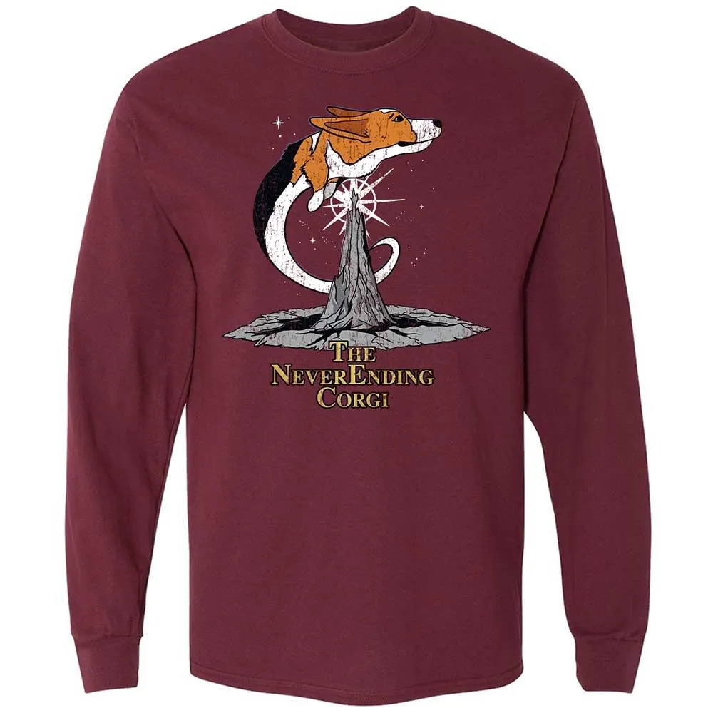 The NeverEnding Corgi - Maroon - 6