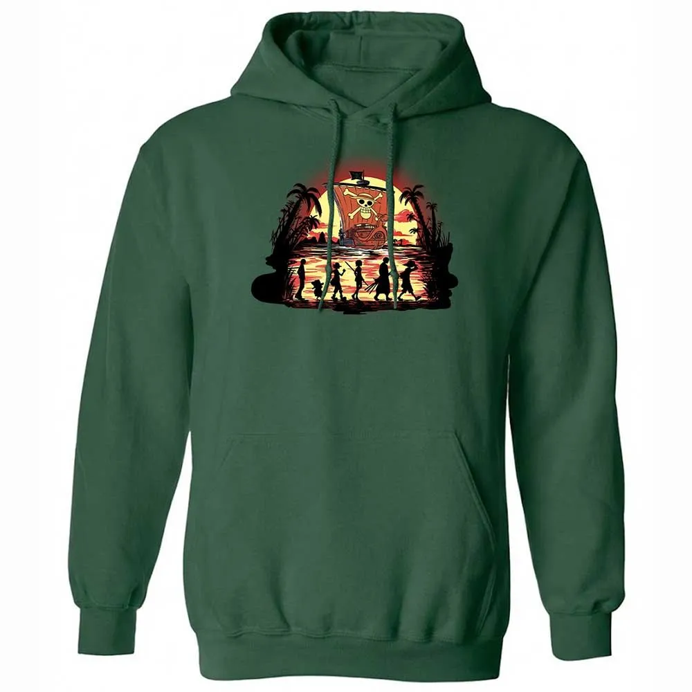 Classic Unisex Hoodie - MV4M8LJ4 - Forest Green - 3