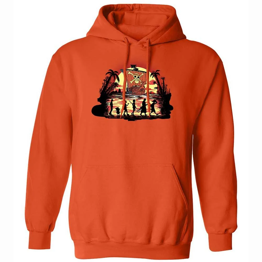 Classic Unisex Hoodie - MV4M8LJ4 - Orange - 13