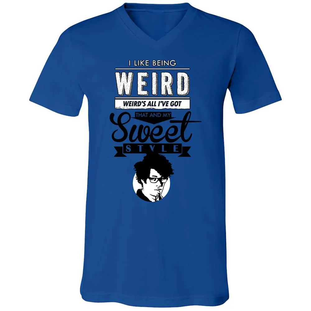 Unisex V-Neck T-Shirt - NK175HMJ - True Royal - 3