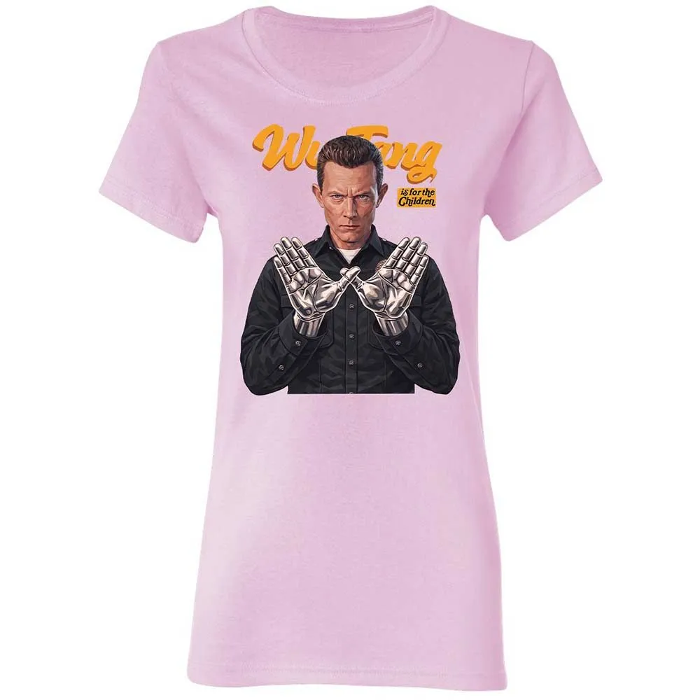 Women's T-Shirt - Black - Light Pink - 8
