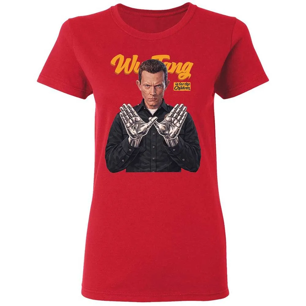 Women's T-Shirt - Black - Red - 9