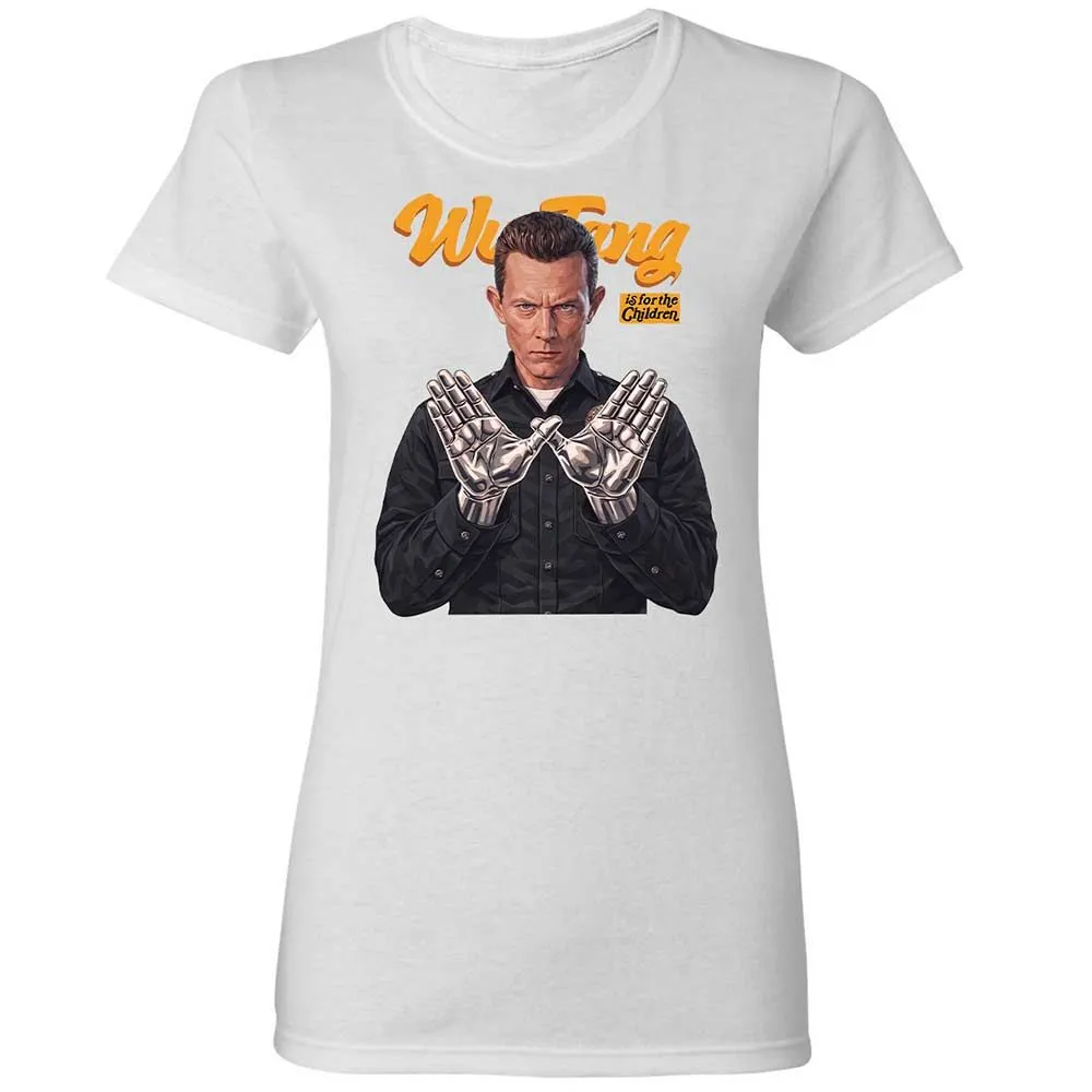Women's T-Shirt - Black - White - 15