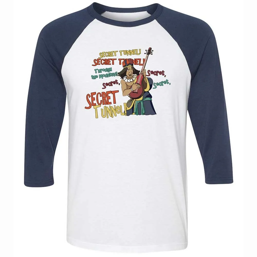 Unisex 3/4 Baseball Tee - 6M9RWTLA - White/Navy - 8