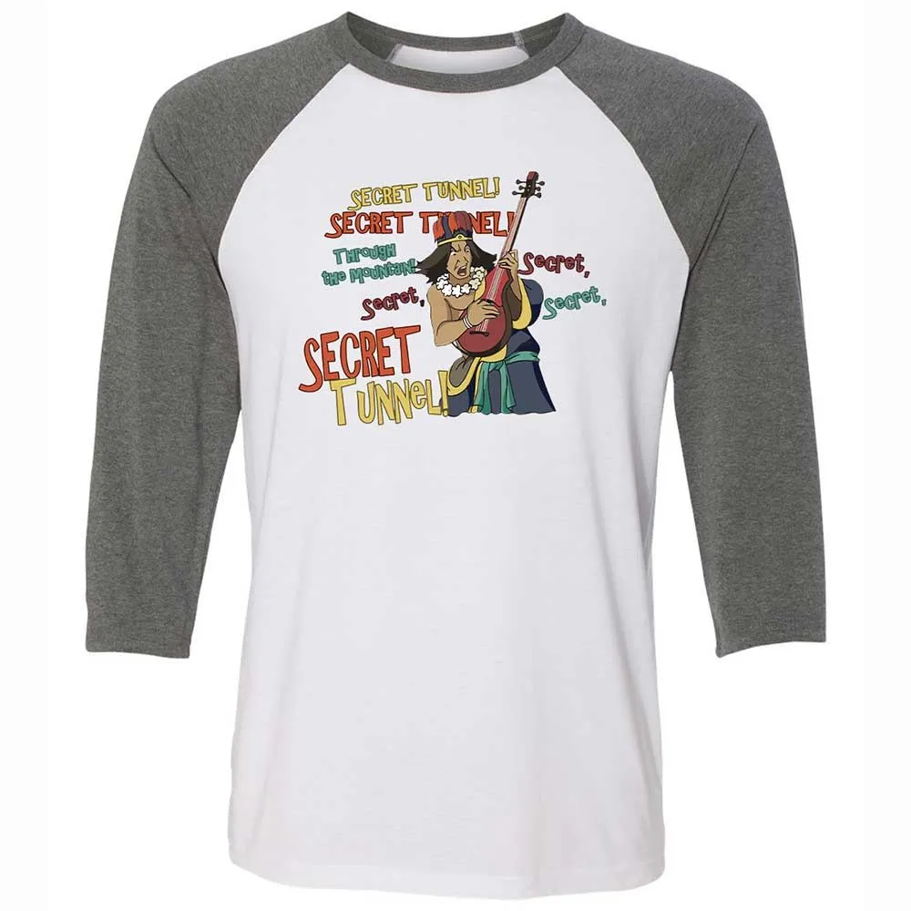 Unisex 3/4 Baseball Tee - 6M9RWTLA - White/Deep Heather - 11