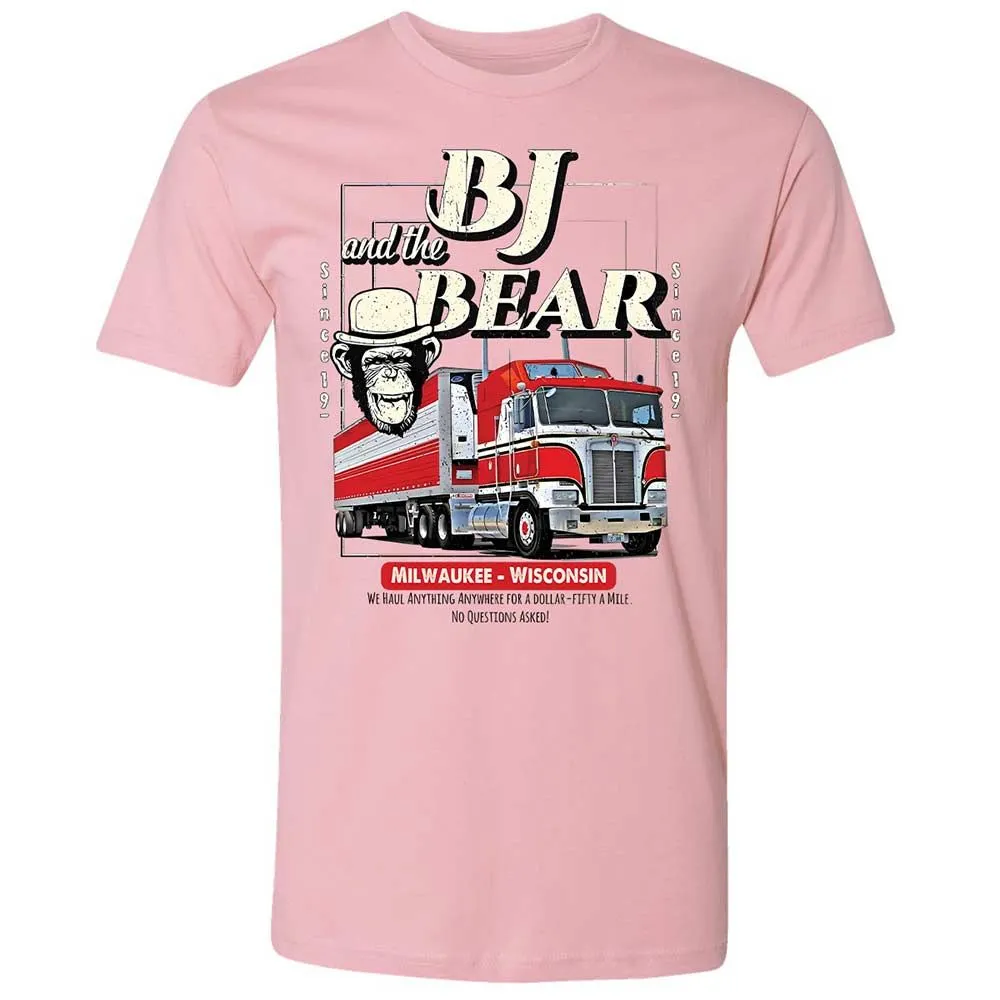 Premium Unisex T-Shirt - 6L1PVSVW - Light Pink - 5