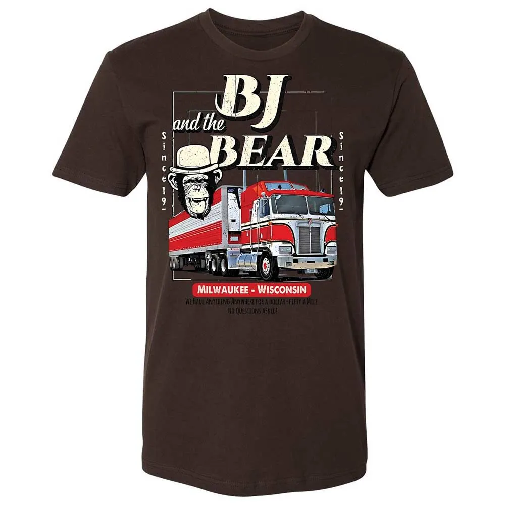 Premium Unisex T-Shirt - 6L1PVSVW - Dark Chocolate - 18