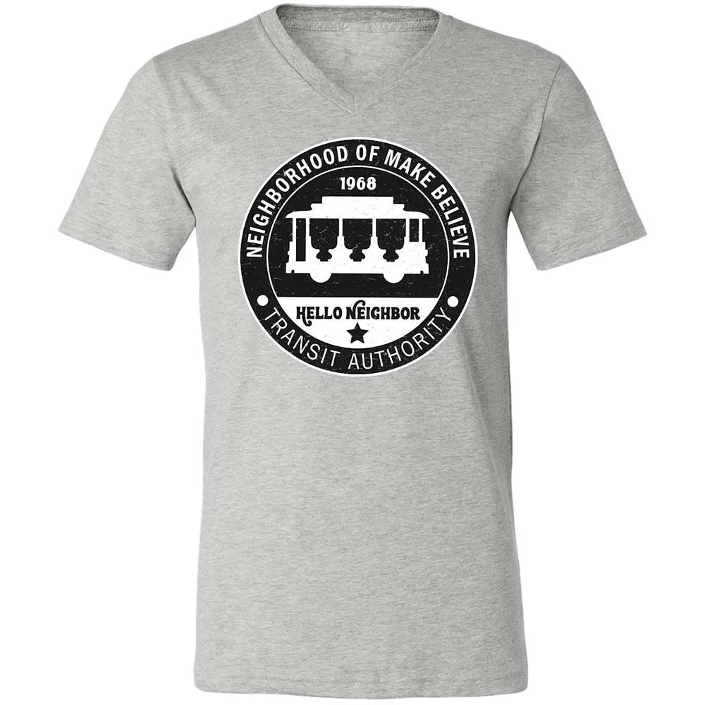 Unisex V-Neck T-Shirt - 91RW9GCB - Athletic Heather - 15