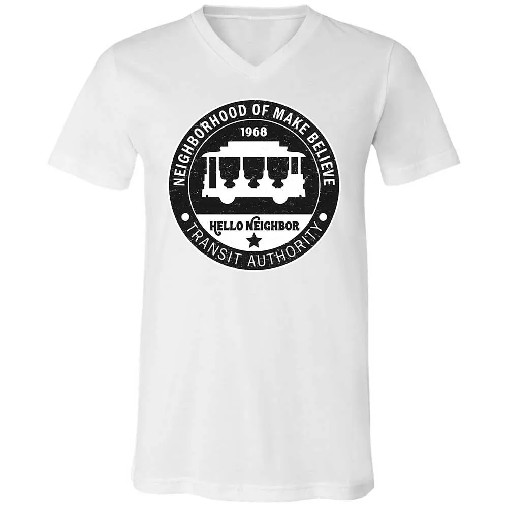 Unisex V-Neck T-Shirt - 91RW9GCB - White - 16