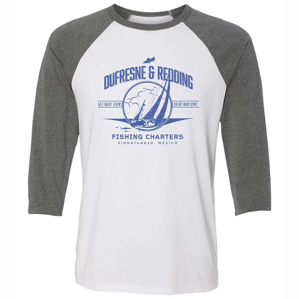 Unisex 3/4 Baseball Tee - SEHUZ4HX - White/Deep Heather - 11