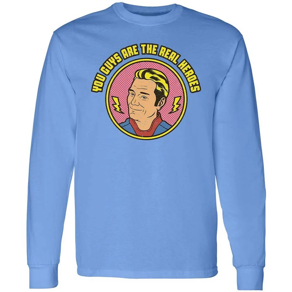 Long Sleeve T-Shirt - FYUMLVCX - Carolina Blue - 5