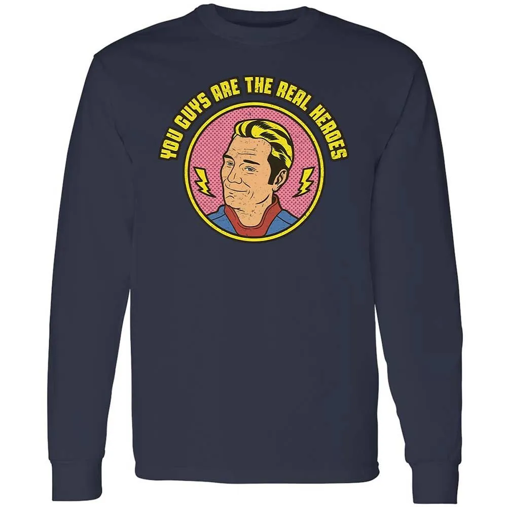 Long Sleeve T-Shirt - FYUMLVCX - Navy - 13