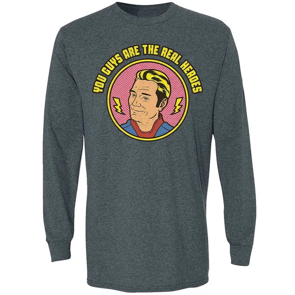 Long Sleeve T-Shirt - FYUMLVCX - Dark Heather - 15
