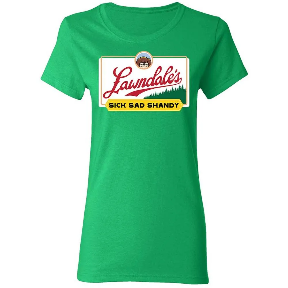 Women's T-Shirt - A9HK5UKK - Irish Green - 7