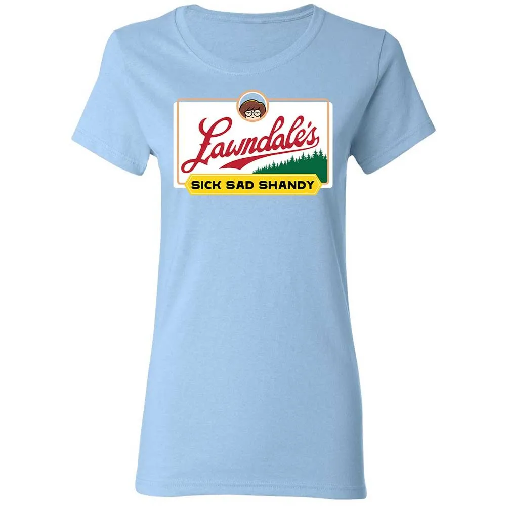 Women's T-Shirt - A9HK5UKK - Light Blue - 13