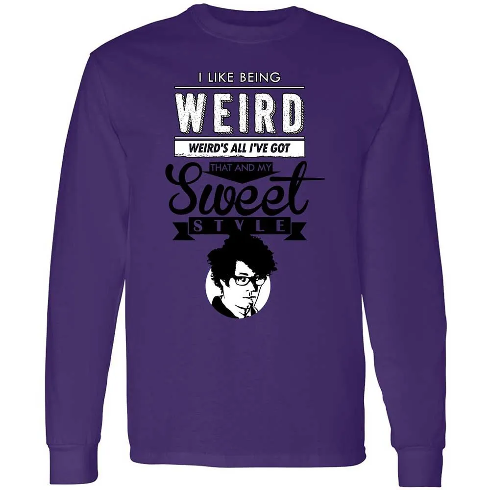 Long Sleeve T-Shirt - J9HD98Y3 - Purple - 9