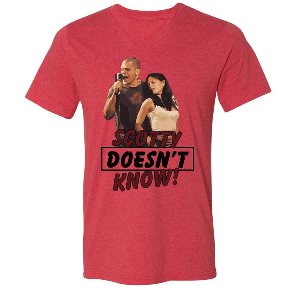 He Doesn't Know - Heather Red - 6