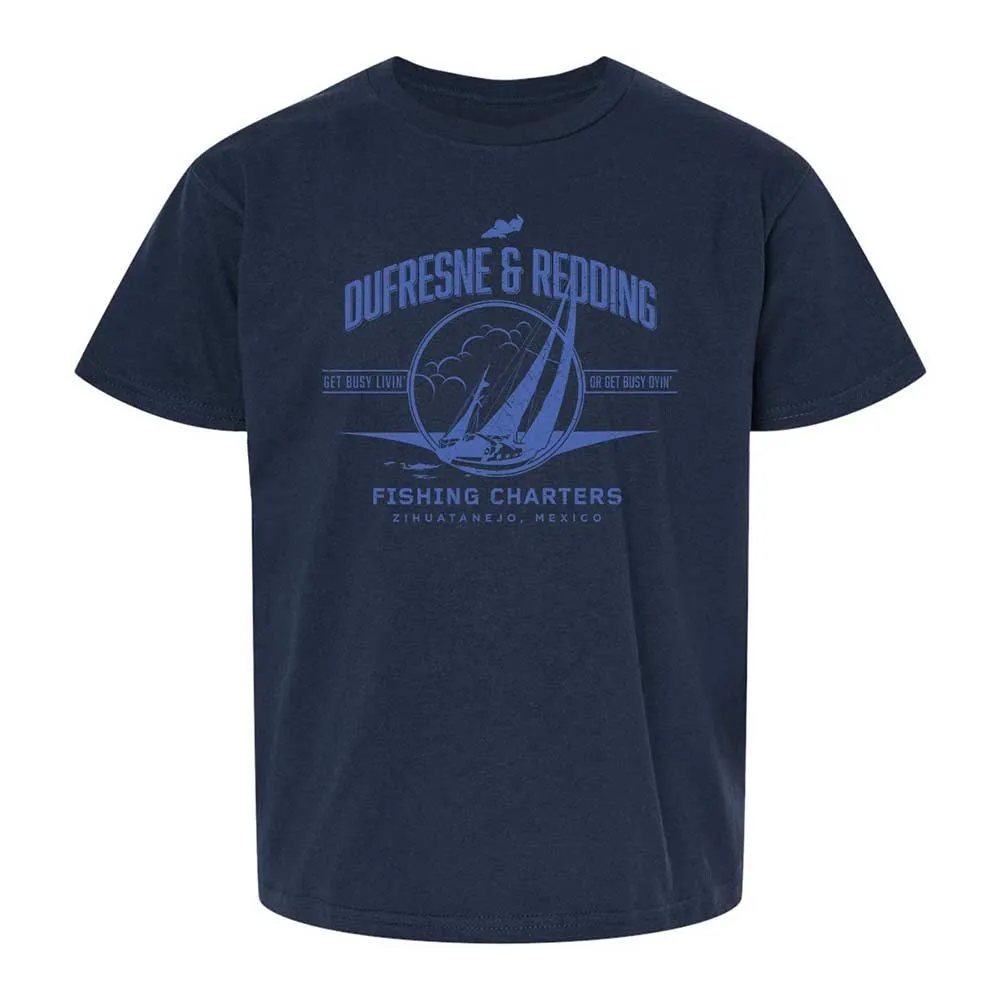 Kids T-Shirt - WXLFQBDS - Navy - 8