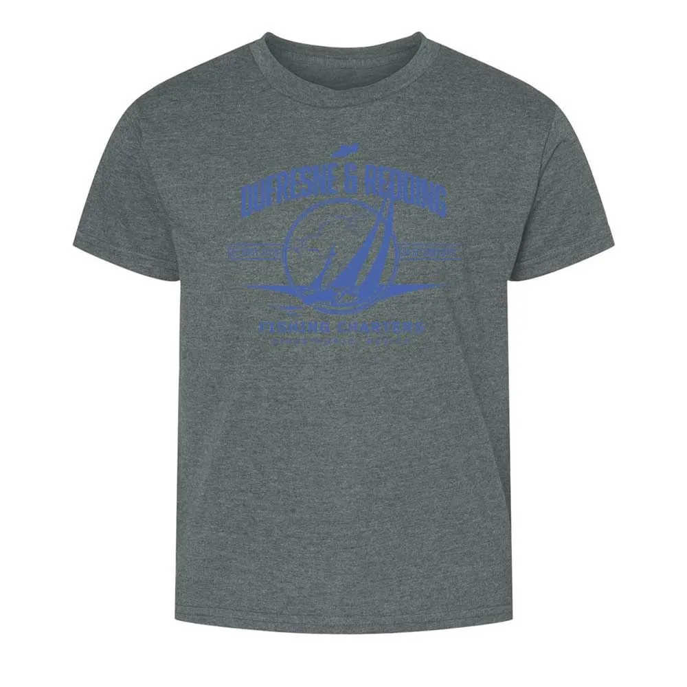 Kids T-Shirt - WXLFQBDS - Dark Heather - 16