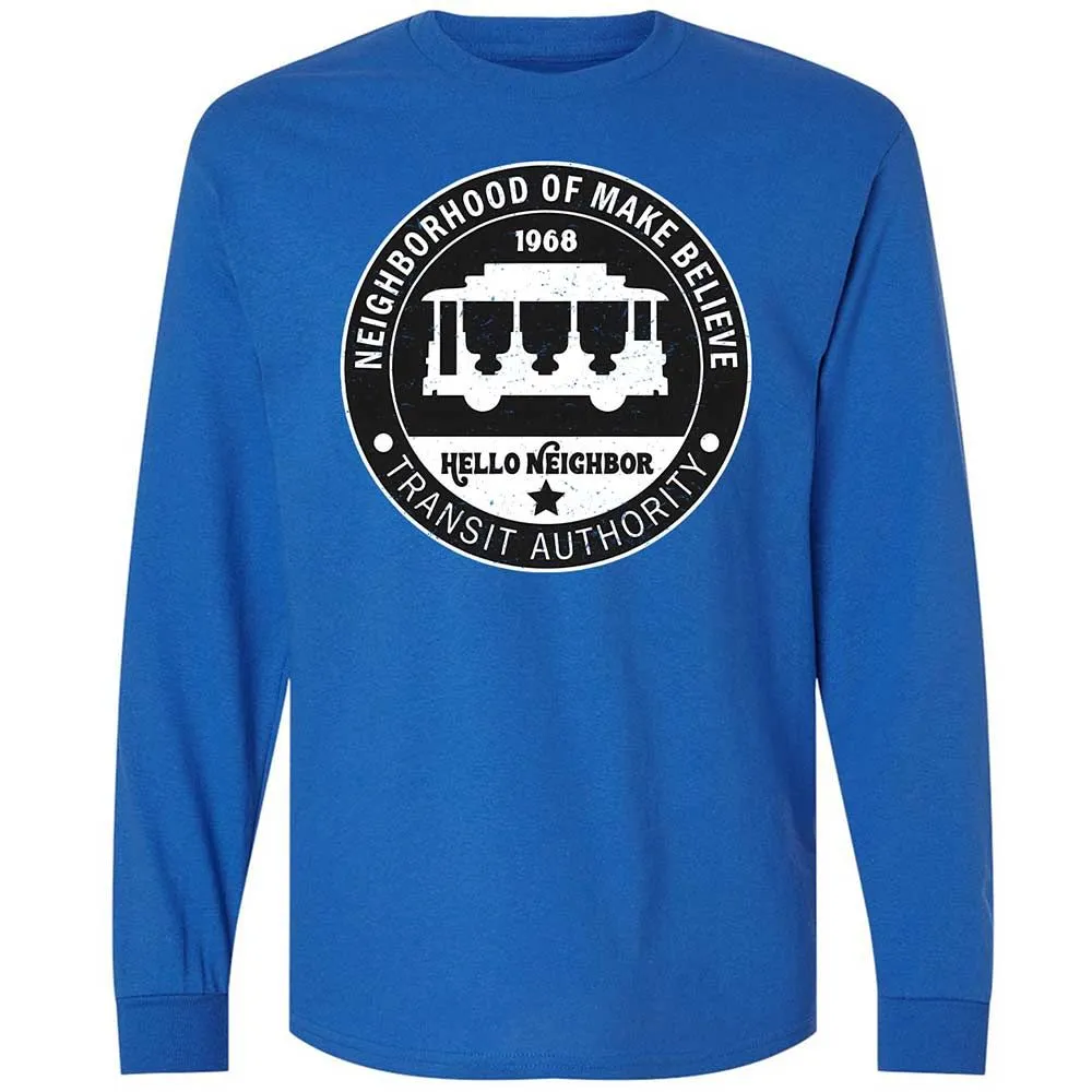 Long Sleeve T-Shirt - MDZXXL8L - Royal - 3