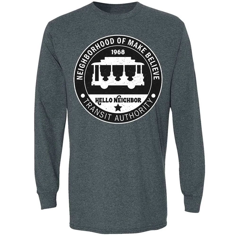 Long Sleeve T-Shirt - MDZXXL8L - Dark Heather - 5
