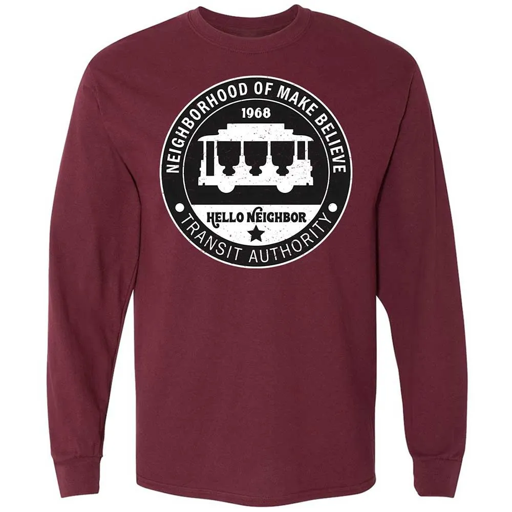 Long Sleeve T-Shirt - MDZXXL8L - Maroon - 6