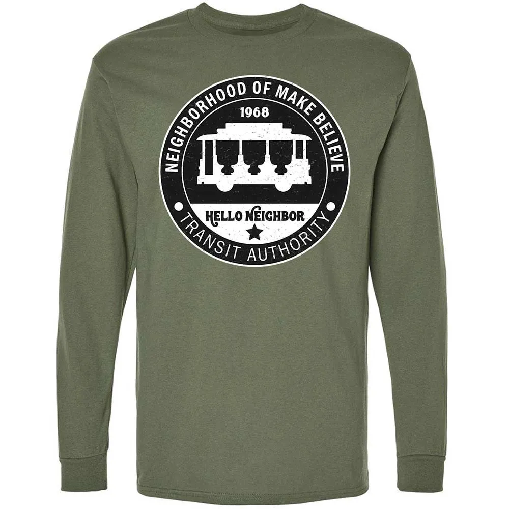 Long Sleeve T-Shirt - MDZXXL8L - Military Green - 9