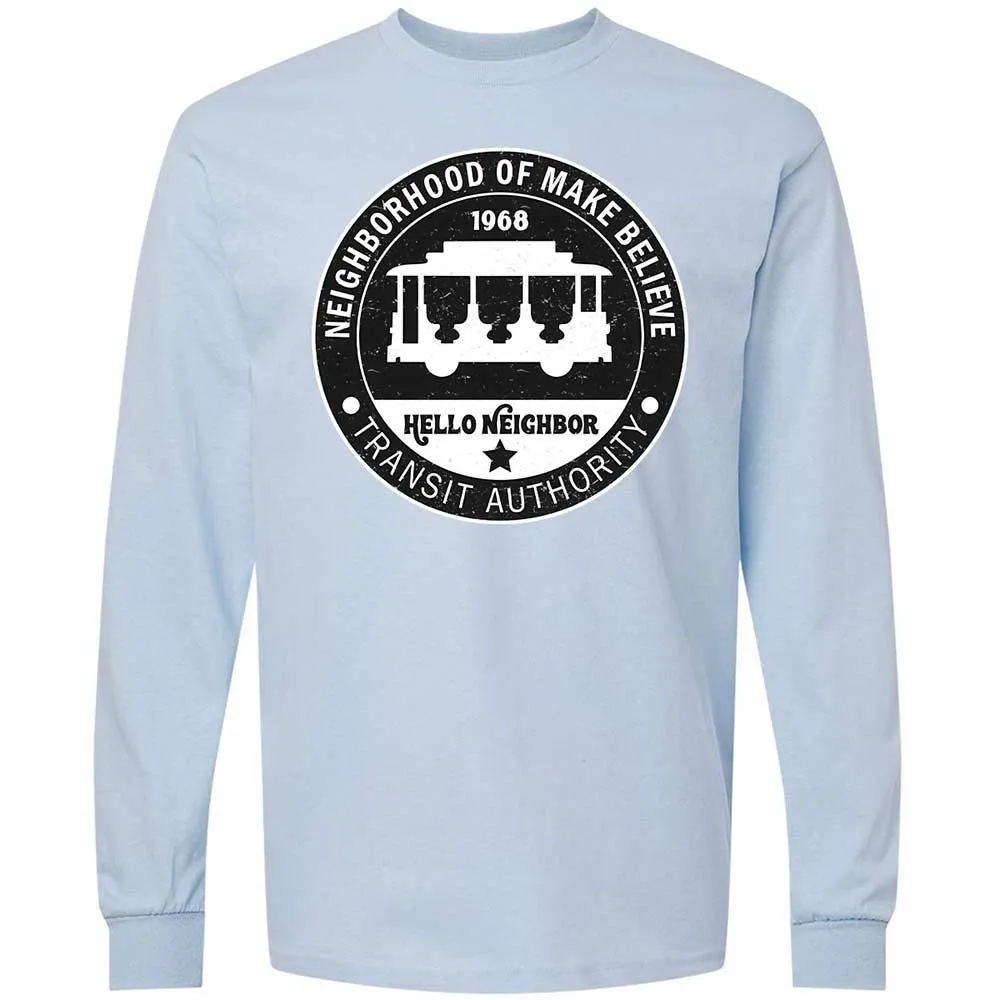 Long Sleeve T-Shirt - MDZXXL8L - Light Blue - 18