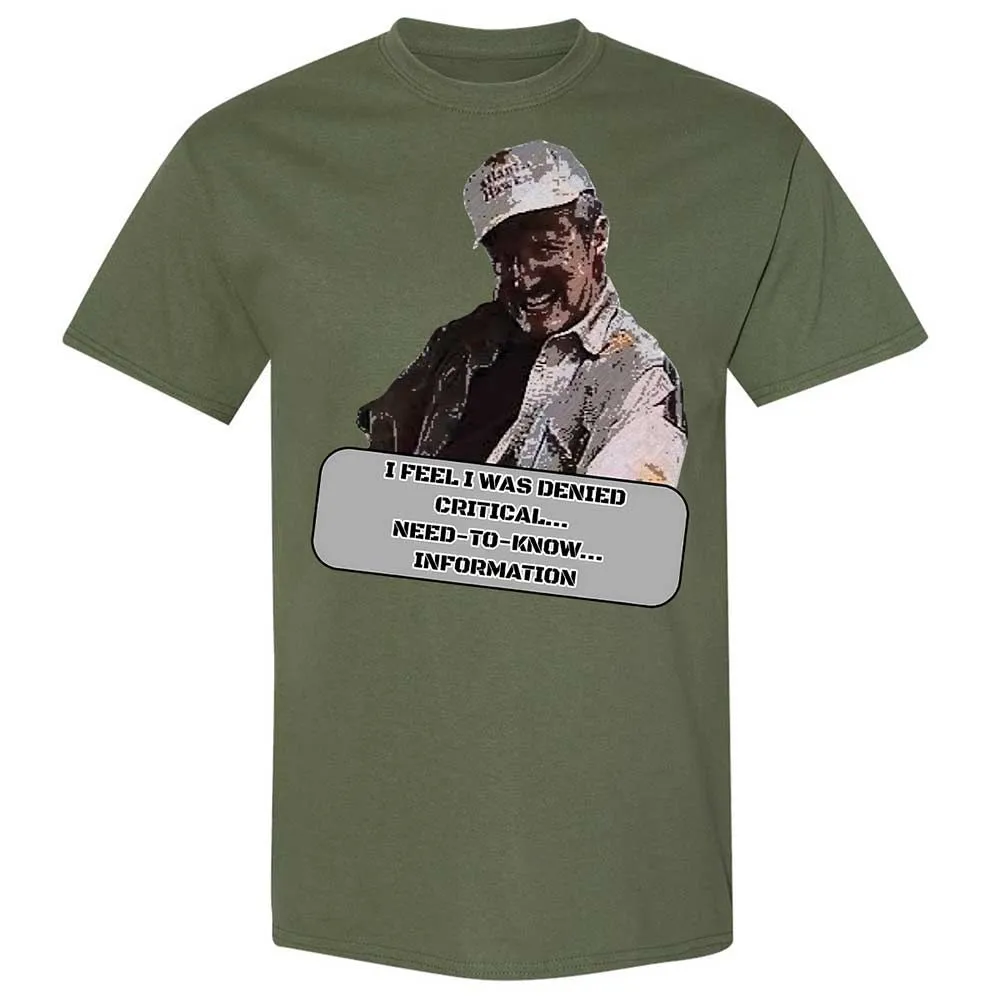 Need To Know Information - Military Green - 11