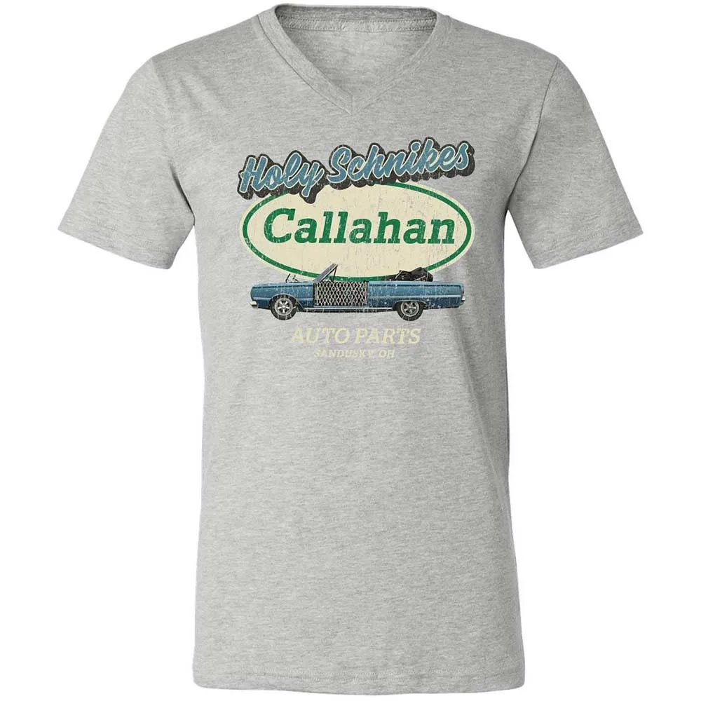 Unisex V-Neck T-Shirt - YF5AFXAS - Athletic Heather - 15