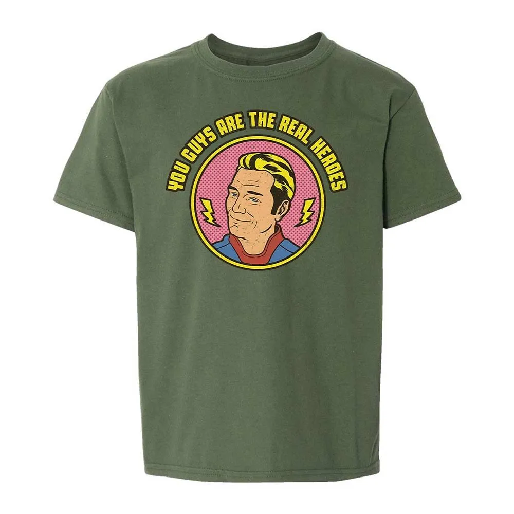 Kids T-Shirt - TR1RC9N9 - Military Green - 20