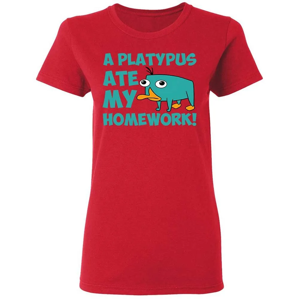 Women's T-Shirt - E2XP7MSJ - Red - 9