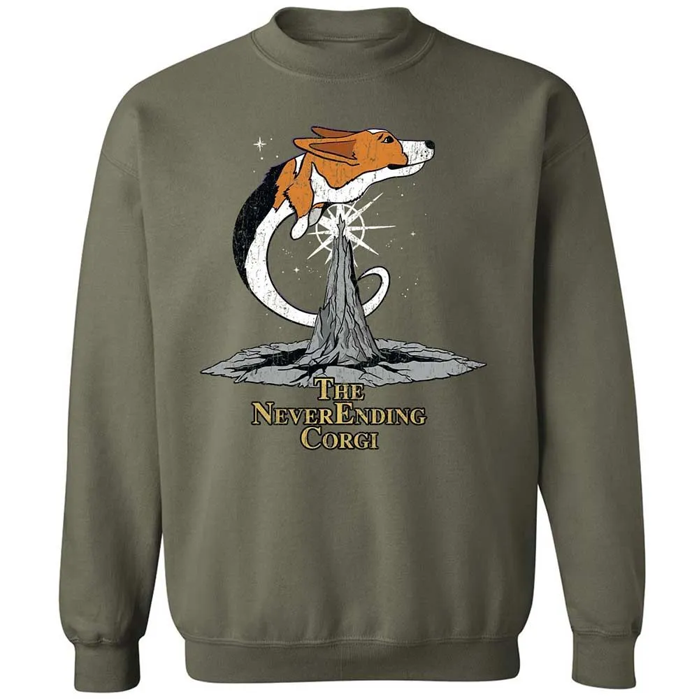 The NeverEnding Corgi - Military Green - 9