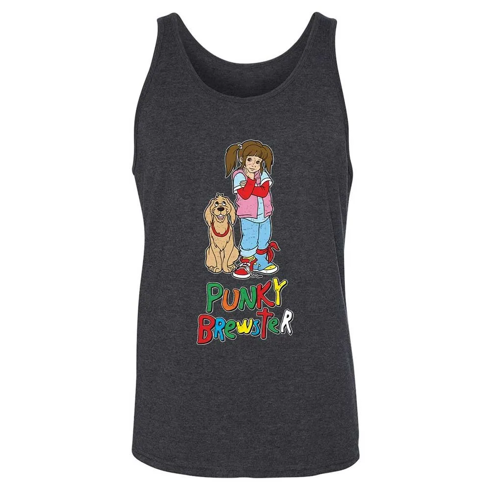 Unisex Jersey Tank - SYFXGENH - Dark Grey Heather - 5