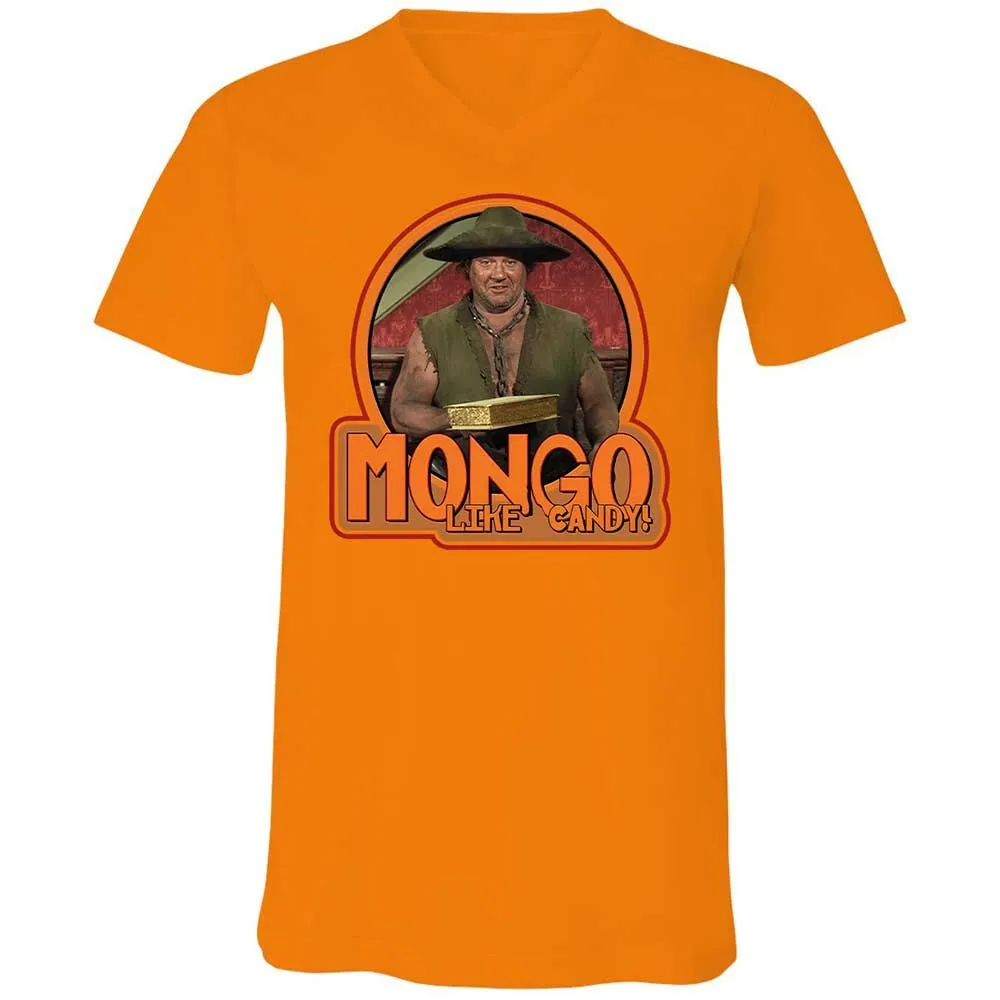 Unisex V-Neck T-Shirt - F4VE428Y - Orange - 12