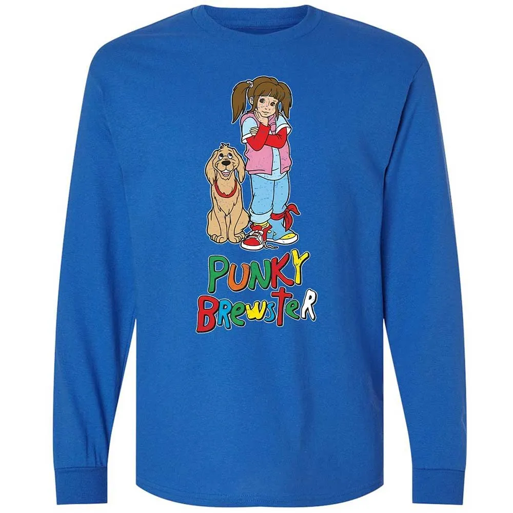 Long Sleeve T-Shirt - 5BE1N8R9 - Royal - 3