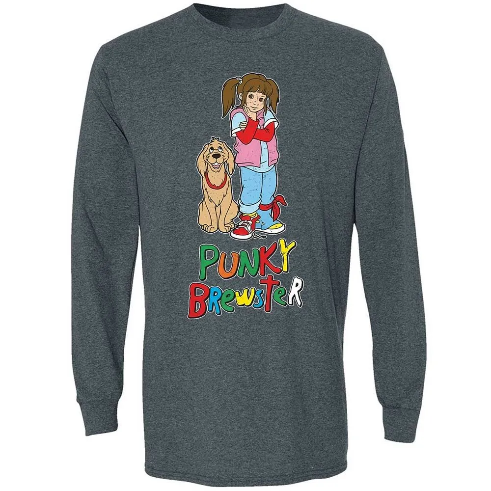 Long Sleeve T-Shirt - 5BE1N8R9 - Dark Heather - 5