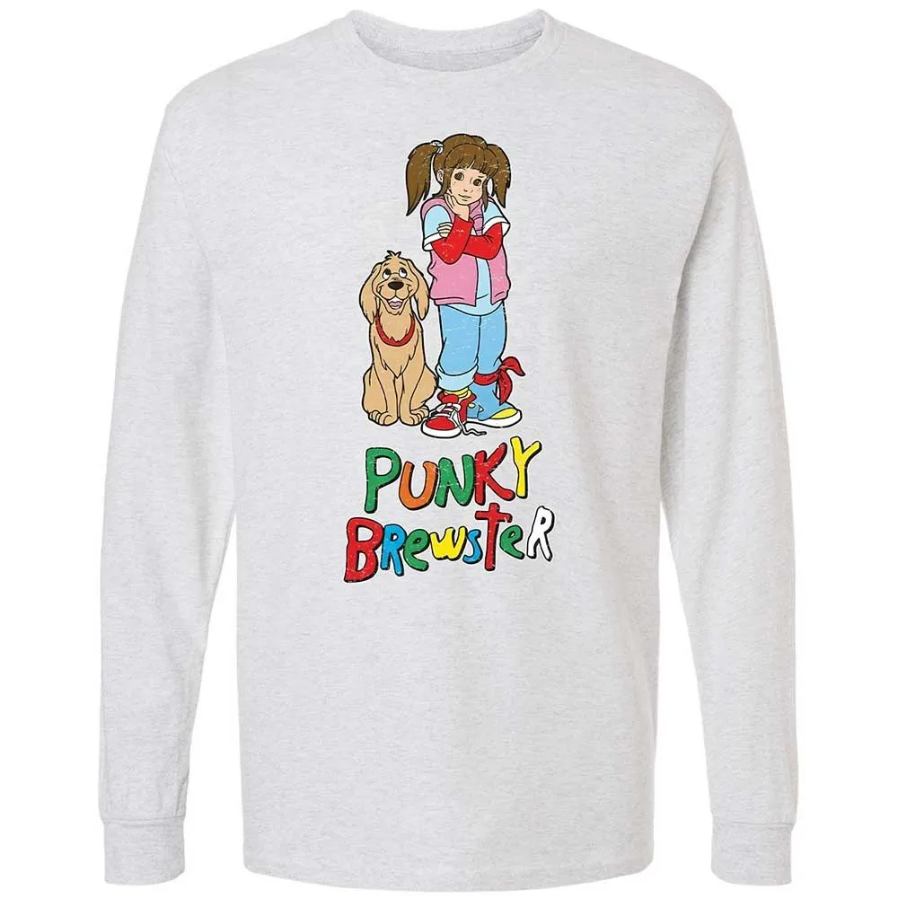 Long Sleeve T-Shirt - 5BE1N8R9 - Ash - 14