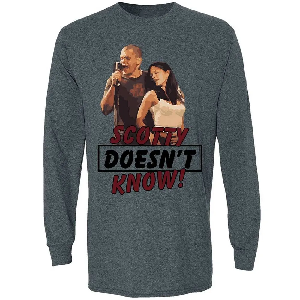 He Doesn't Know - Dark Heather - 15