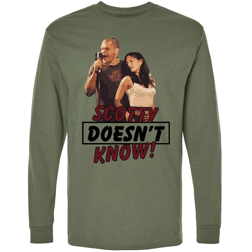 He Doesn't Know - Military Green - 19
