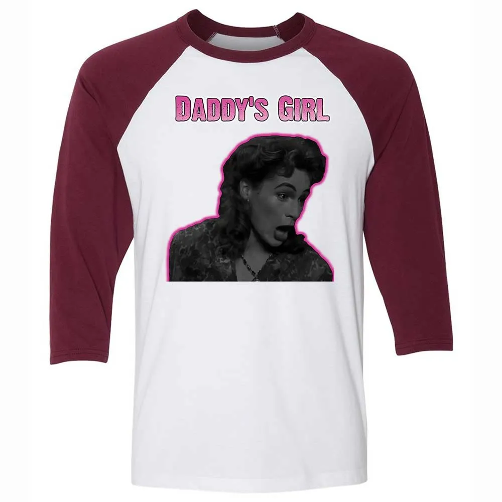 Daddy's Girl - White/Maroon - 7