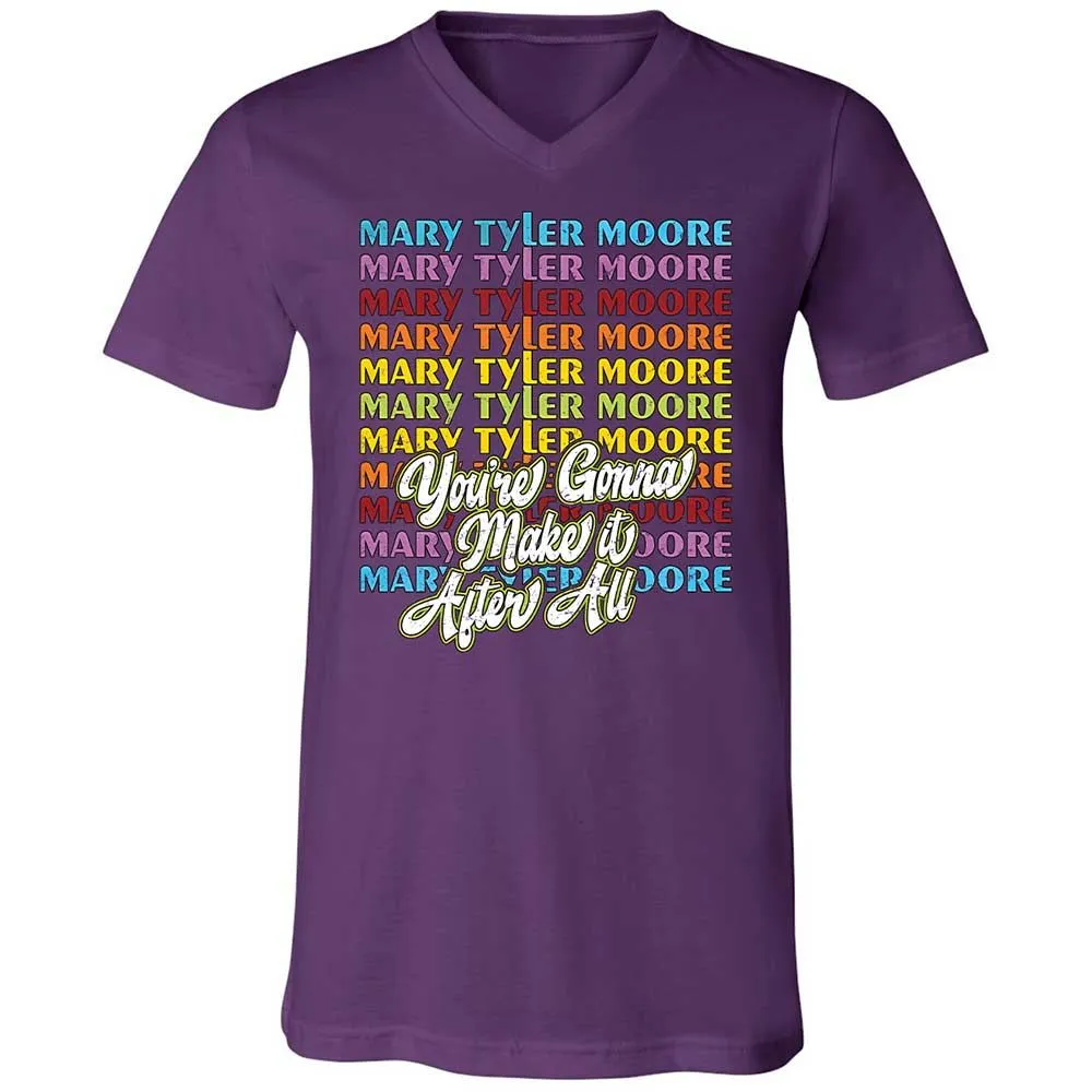 Unisex V-Neck T-Shirt - 3LEQDC4J - Team Purple - 10