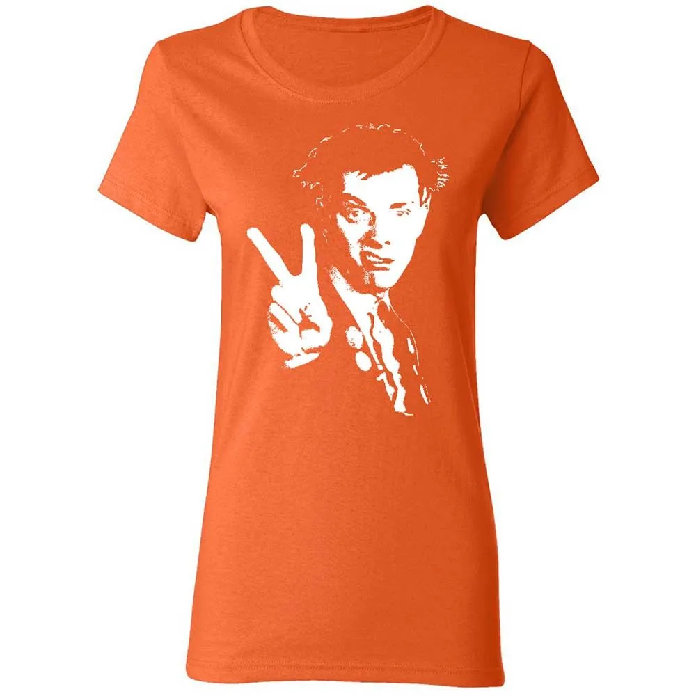 Women's T-Shirt - Black - Orange - 12