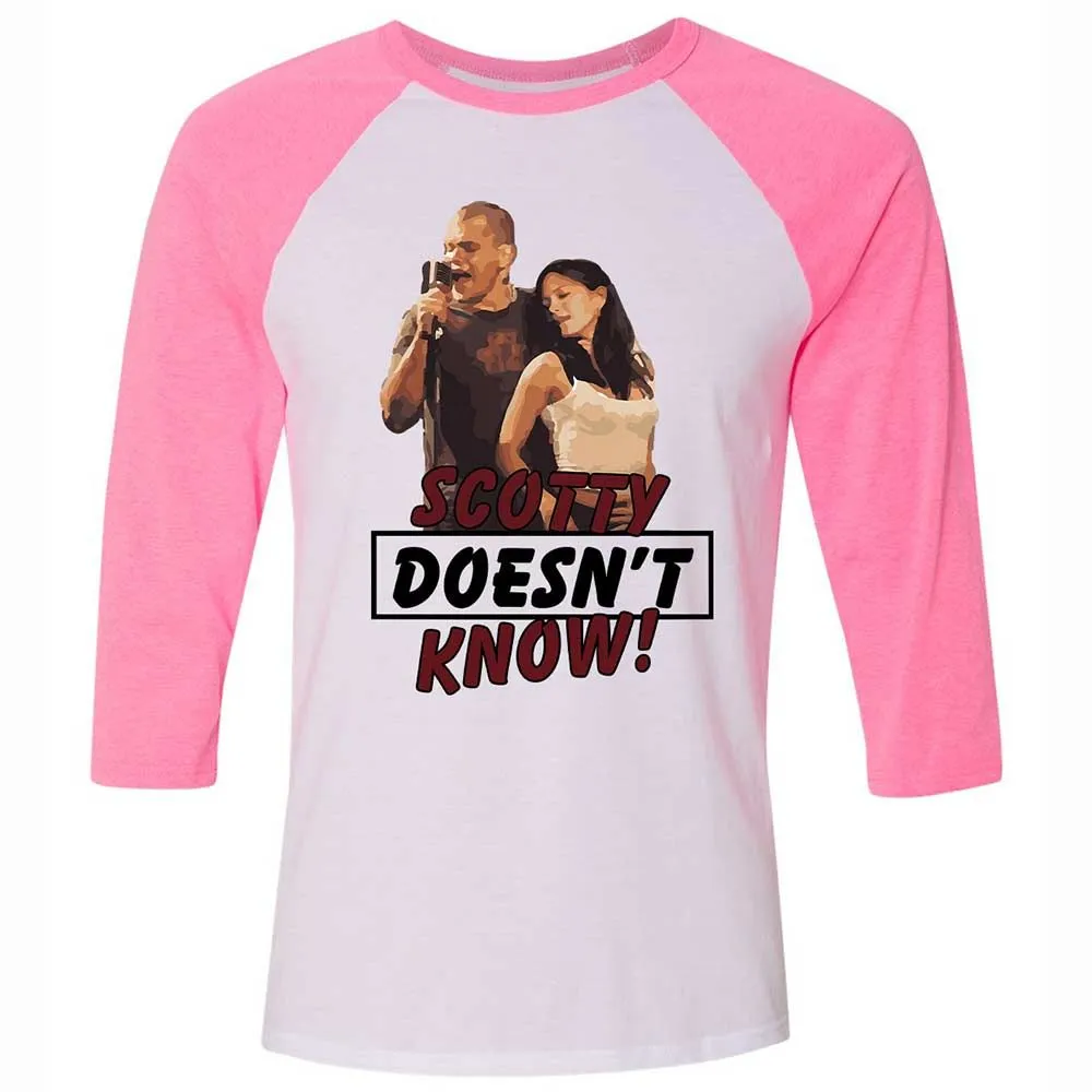 He Doesn't Know - White/Neon Pink - 12