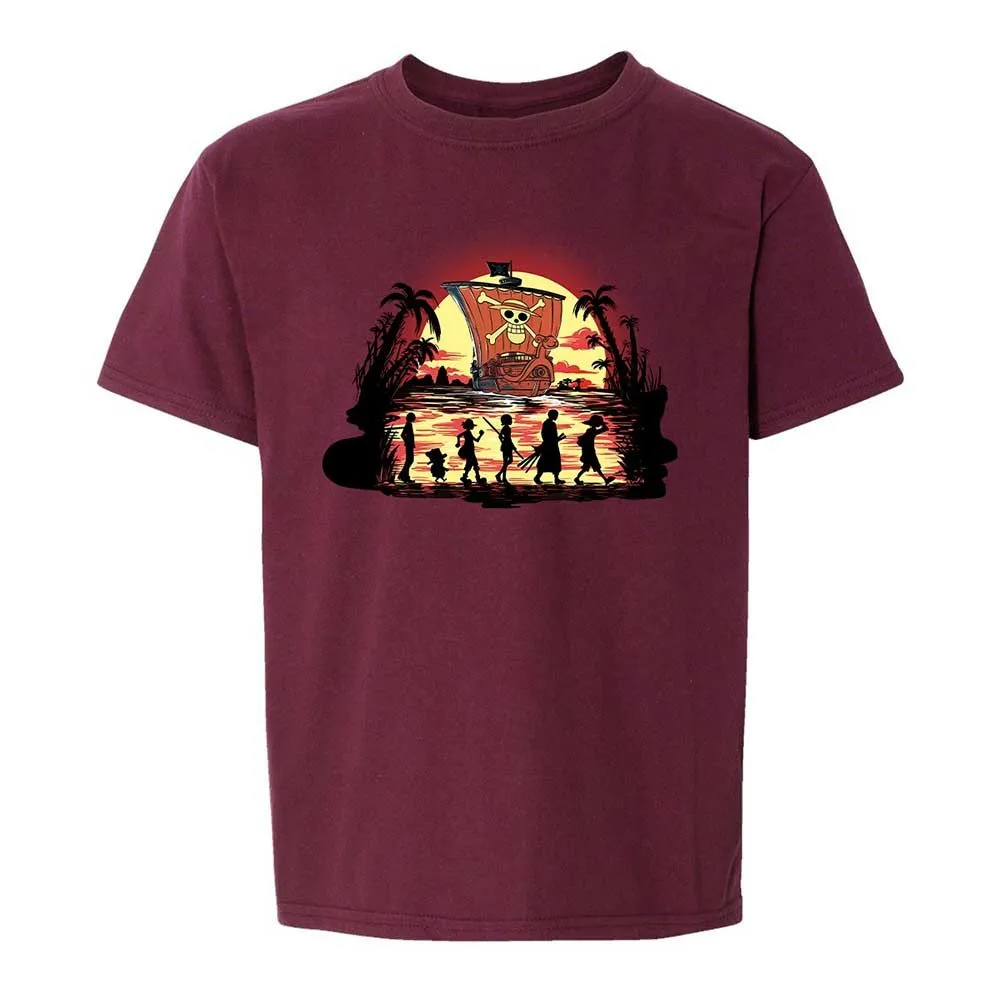 Kids T-Shirt - N8J87LWW - Maroon - 14