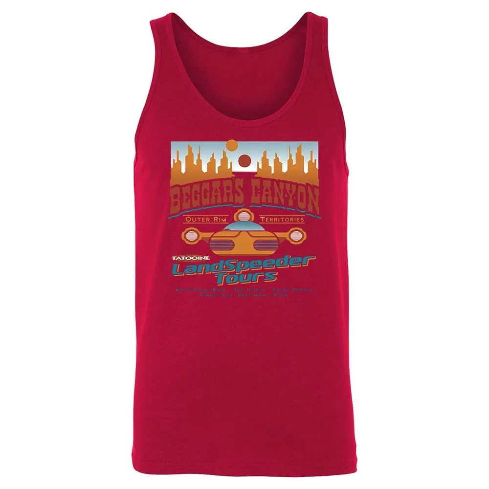 Unisex Jersey Tank - 27K2XEDR - Red - 3